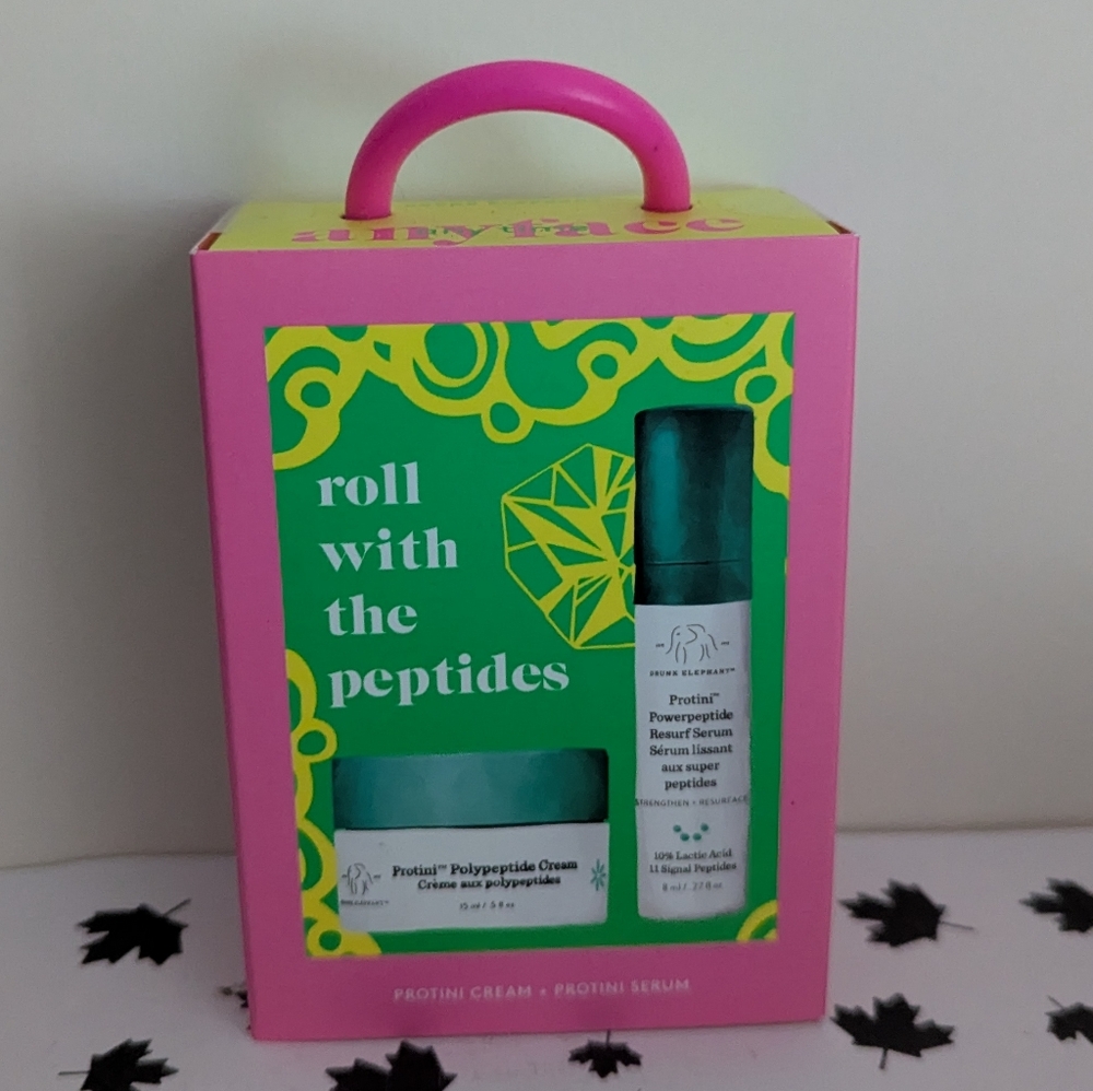 Drunk Elephant Protini Polypeptide Set, travel size.